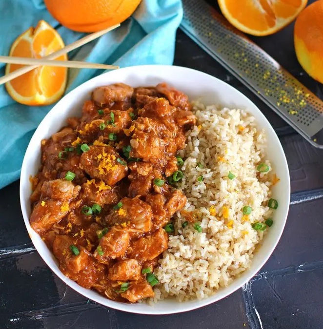 instant pot orange chicken