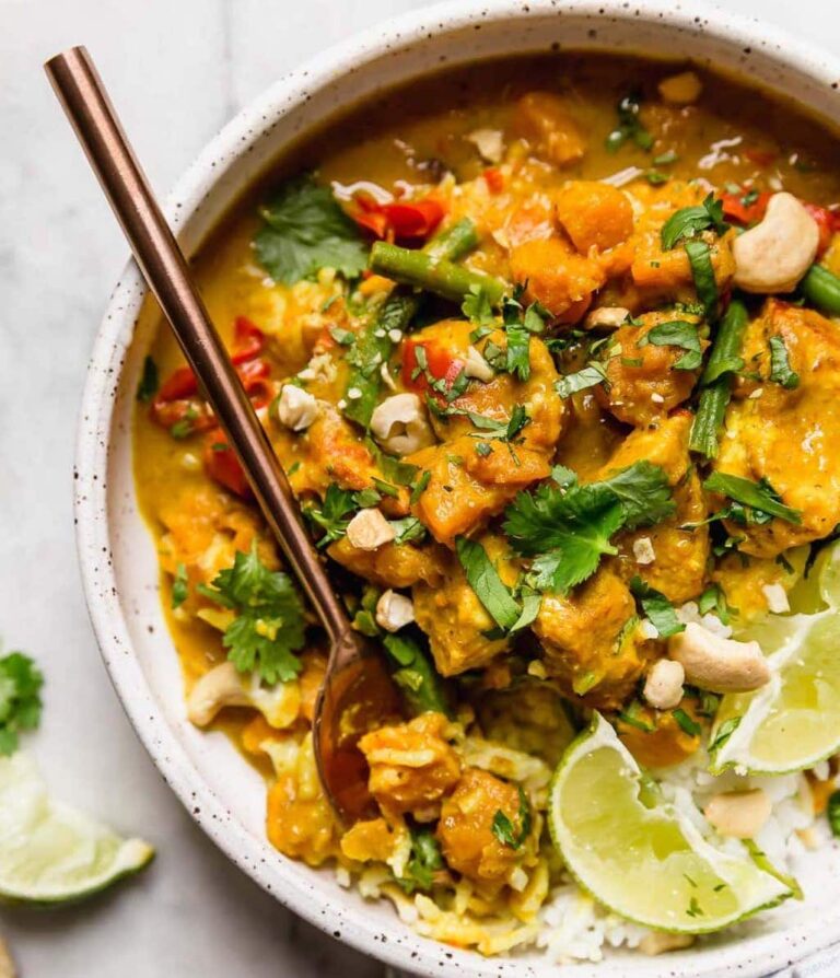 instant pot chicken sweet potato curry