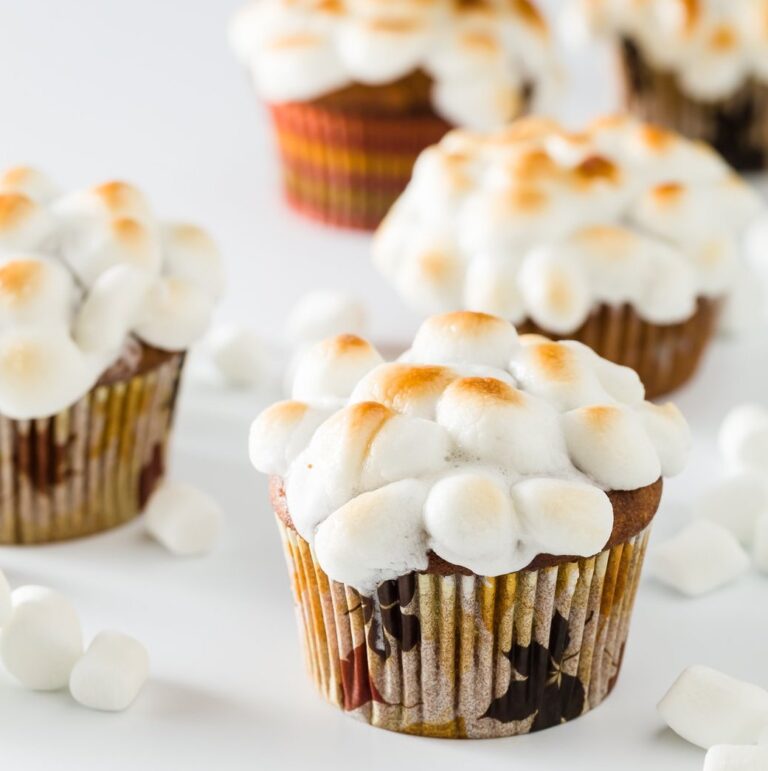 sweet potato casserole cupcakes