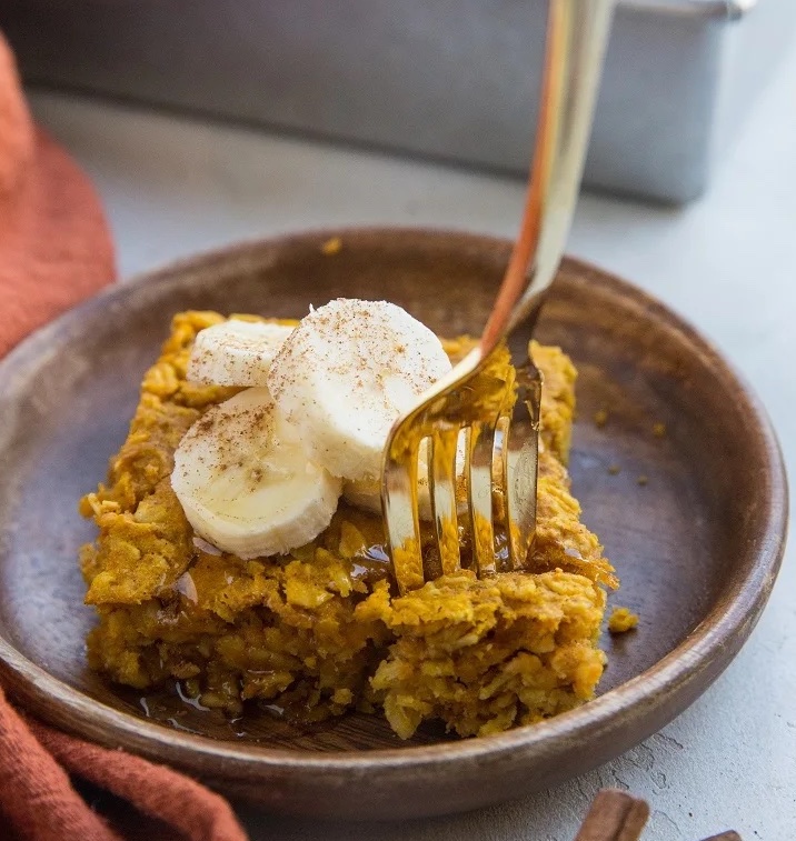 pumpkin baked oatmeal