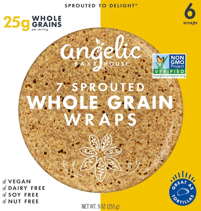angelic bakehouse sprouted grain wraps