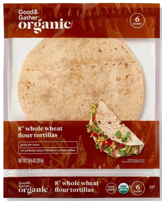 good and gather whole wheat tortillas