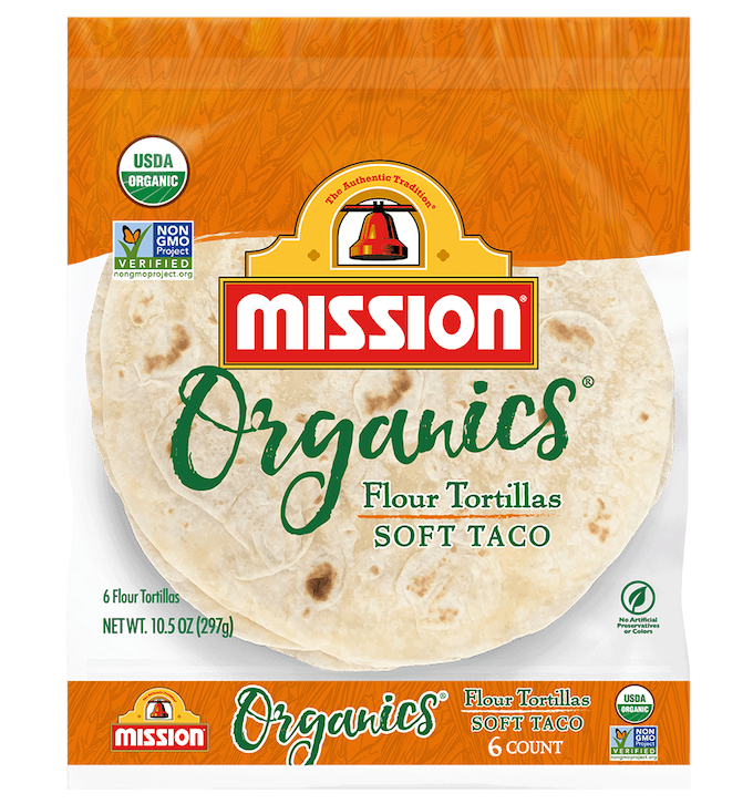mission organics flour tortillas