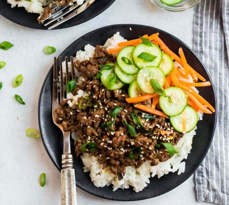 korean beef bowls