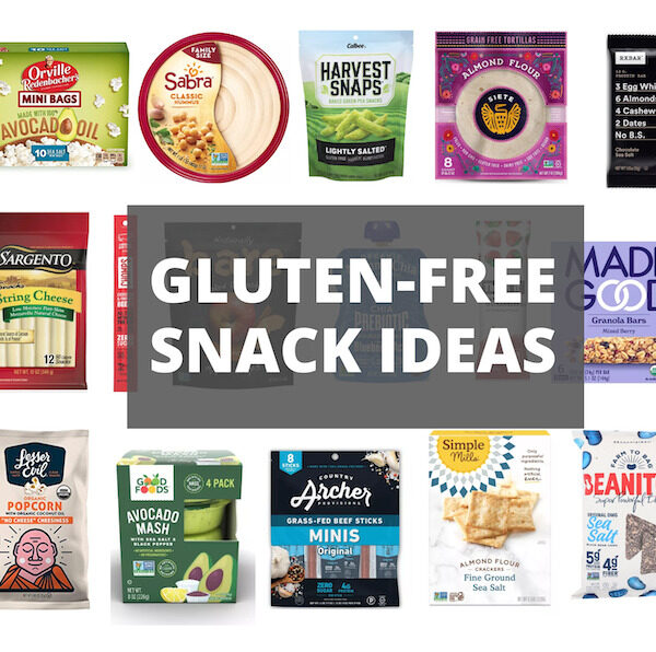 best healthy gluten free snacks - storebought