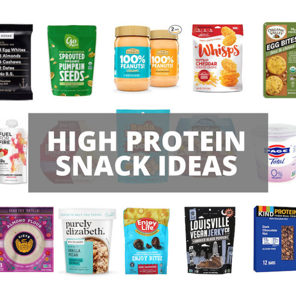 healthy storebought high protein snack ideas