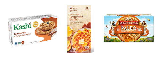 gluten-free frozen waffles