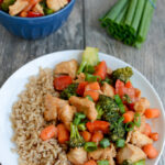 honey bourbon chicken