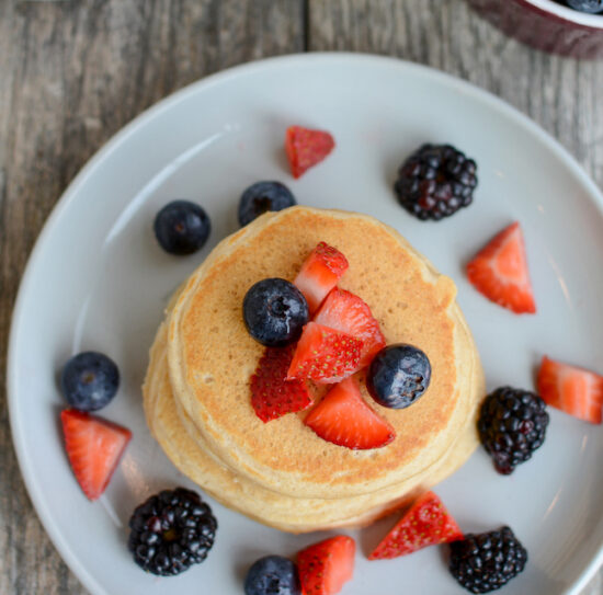 buttermilk whole wheat pancakes