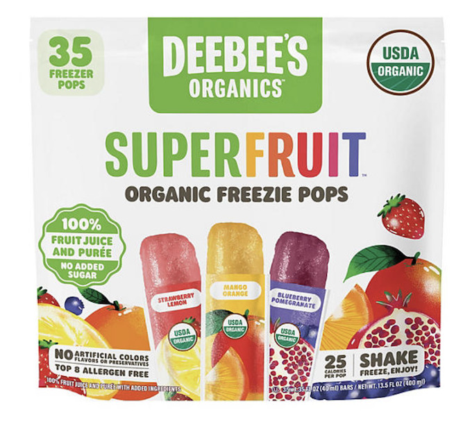 deebees organics superfruit freezie pops best storebought popsicles