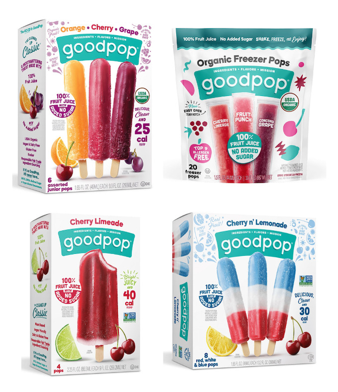 best store bought popsicles - goodpop 100% fruit juice