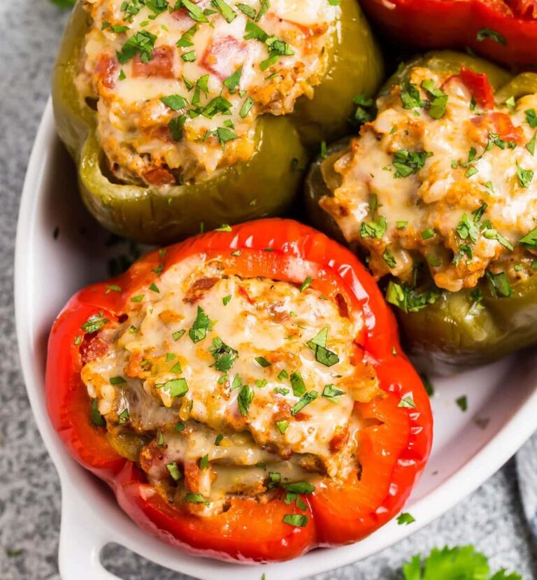 Best Instant Pot Stuffed Peppers with meat