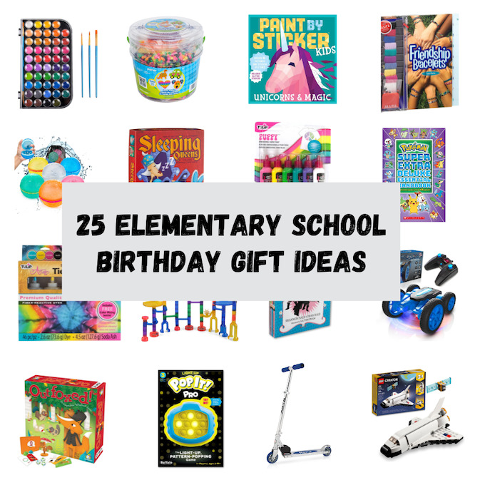 birthday gift ideas for elementary school kids