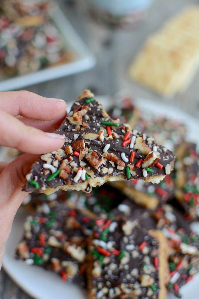 easy 5 ingredient Christmas Crack recipe