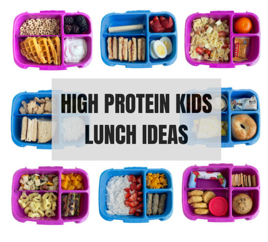 high protein kids lunch ideas