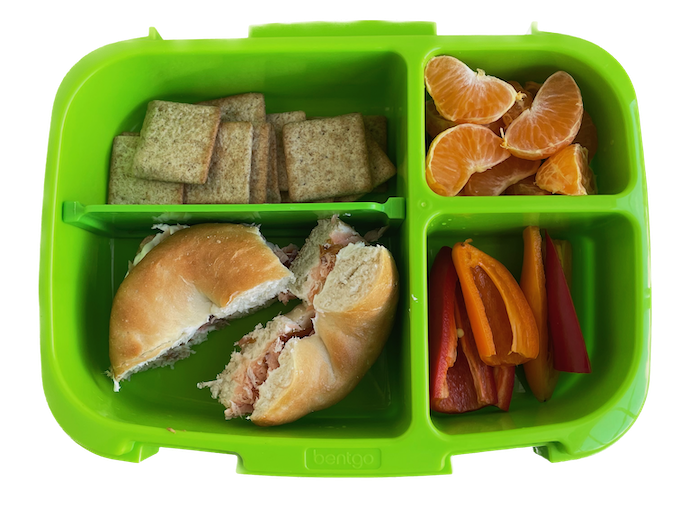Sandwich Ideas For Lunch Boxes 6 kids lunch ideas - mini bagel sandwich