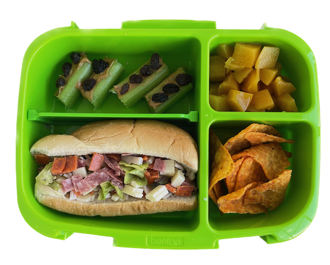 Sandwich Ideas For Lunch Boxes 7 cold lunch ideas for kids- chopped italian sub