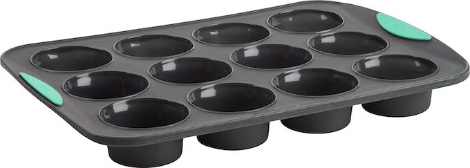 silicone muffin tin