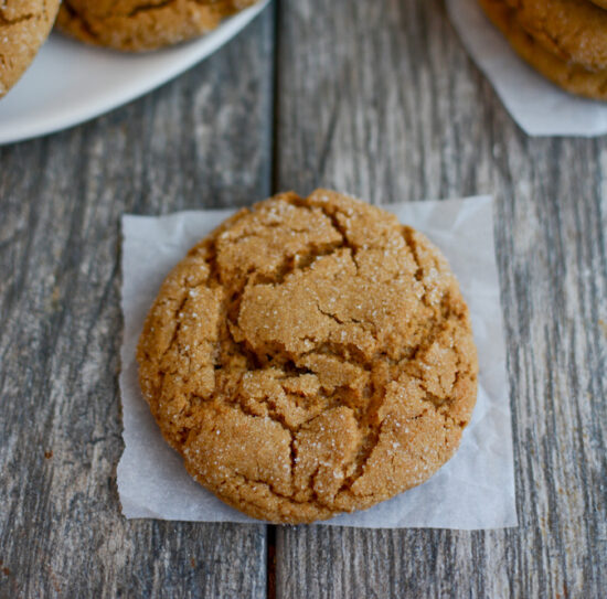 chewy gingerbread cookies