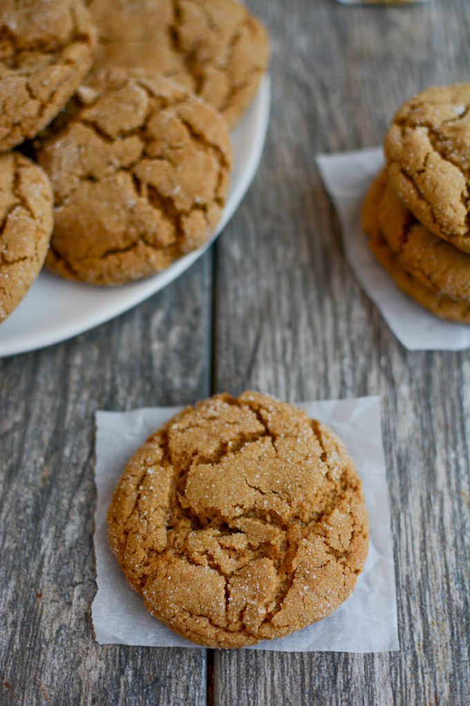 chewy gingerbread cookies