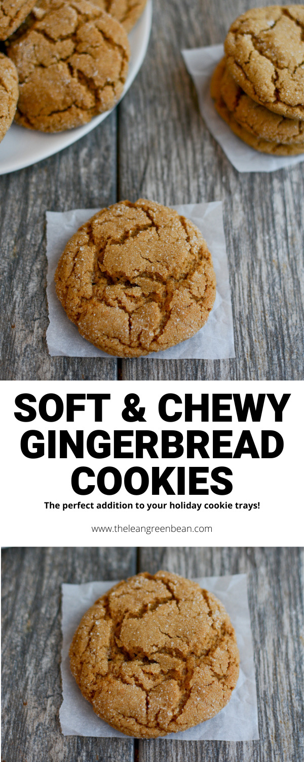 These soft and chewy gingerbread cookies are a must-make addition to your holiday cookie trays! Fun to make and oh so delicious!