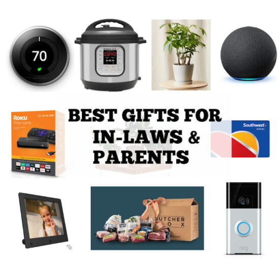 best gifts for in-laws and parents
