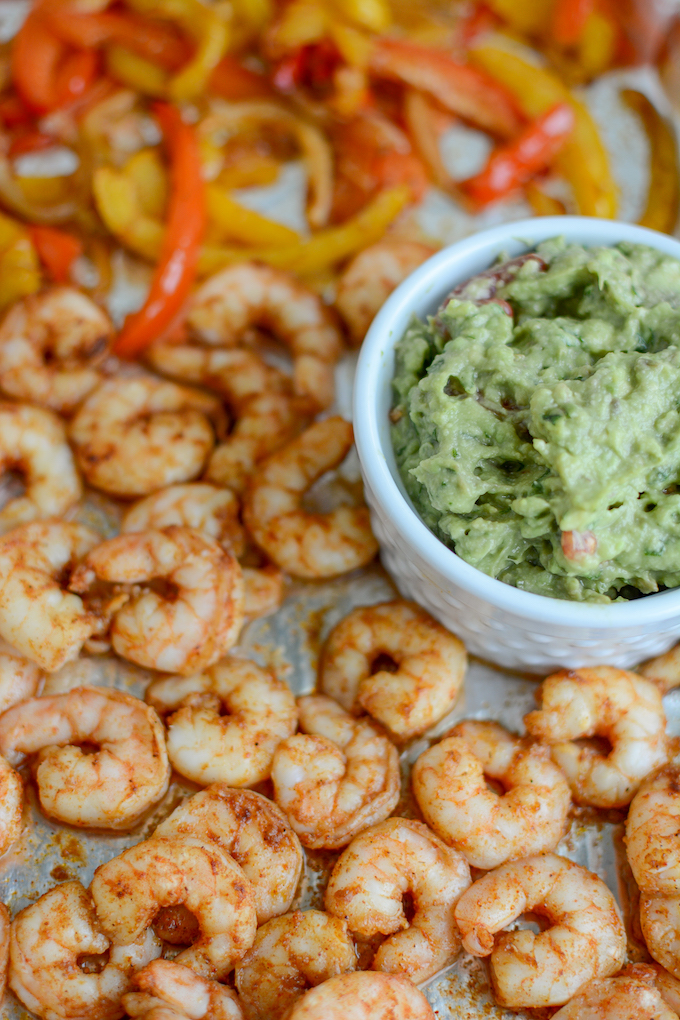 Sheet Pan Shrimp Fajitas 9 what to serve with shrimp fajitas