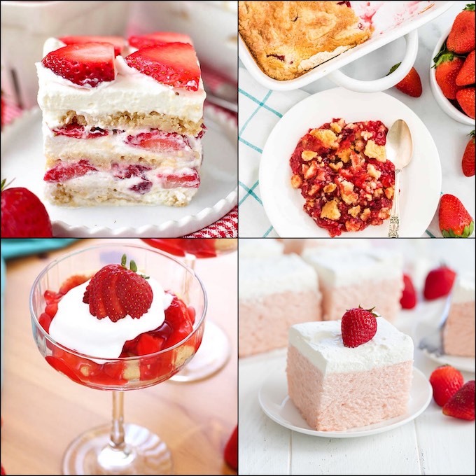 easy strawberry desserts with few ingredients