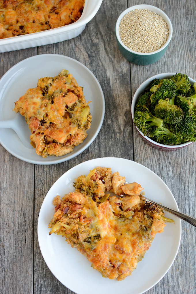 Broccoli Chicken Quinoa Casserole 6 chicken and broccoli quinoa casserole