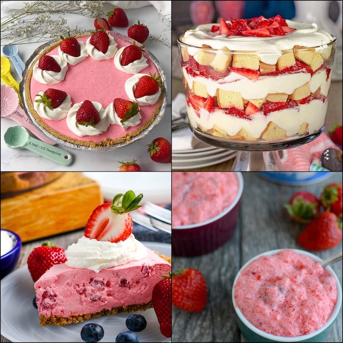 easy strawberry desserts with cool whip
