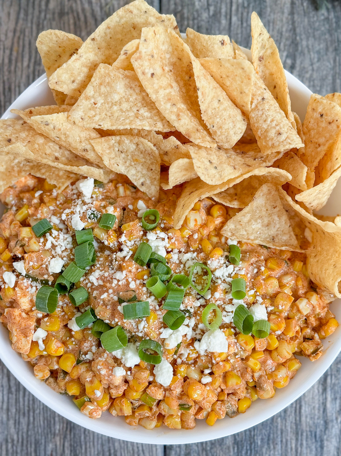 Mexican Street Corn Dip 11 best Mexican street corn dip