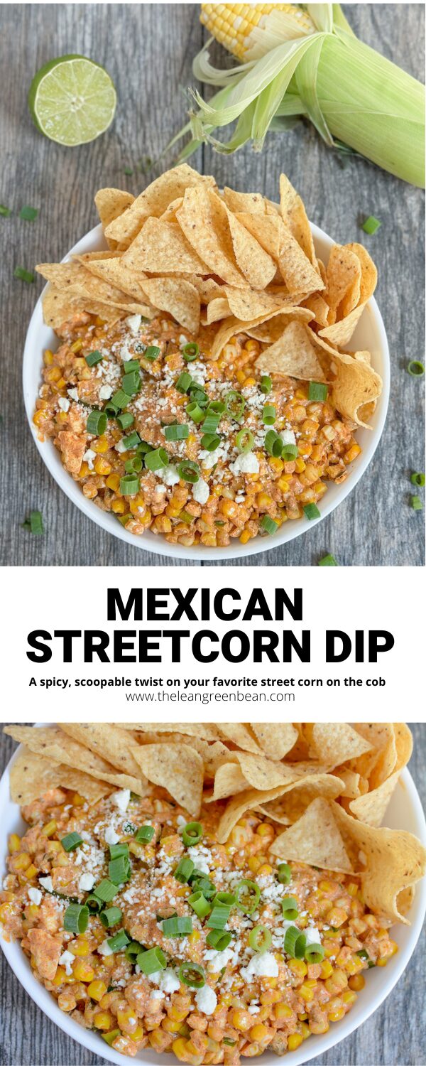 Mexican Street Corn Dip 13 This Mexican Street Corn Dip is sure to be a hit at your next party or gathering. Spicy, flavorful and easy to make it's perfect for dipping with chips!