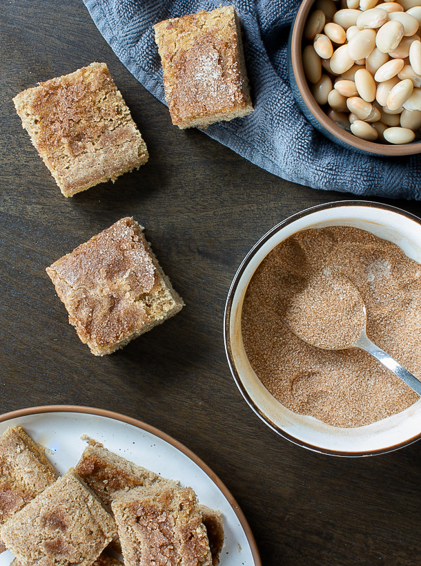 Blondie Snickerdoodle Bars 20 blondie snickerdoodle bars with white beans
