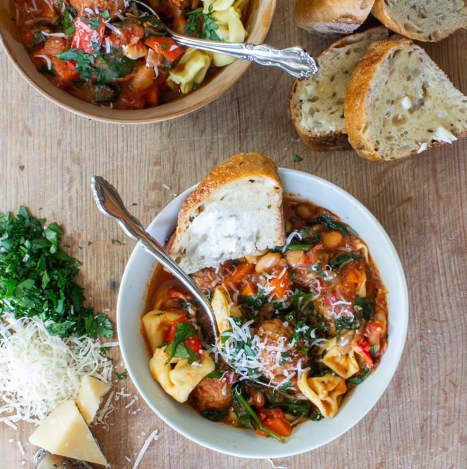 Healthy Turkey Chili 18 Meatball Tortellini Soup The Lean Green Bean 5 copy