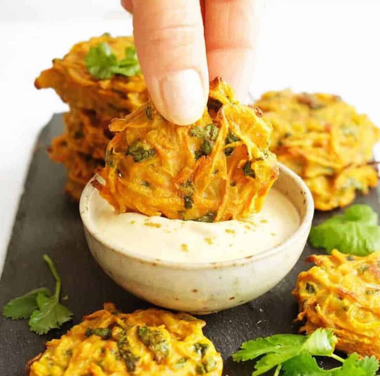 carrot fritters recipe