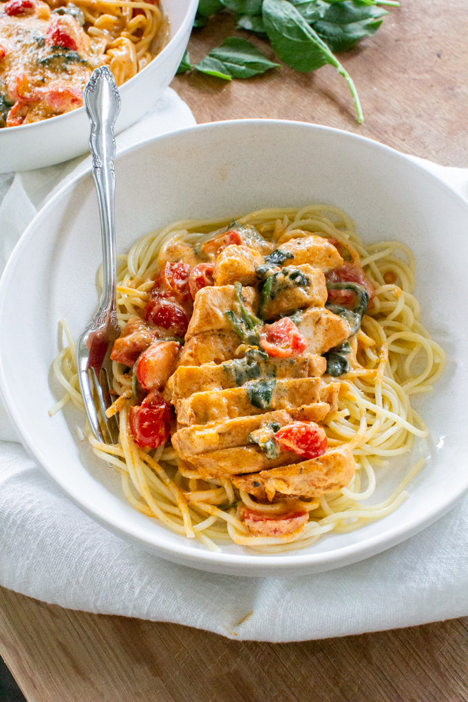 Creamy Tomato Chicken Pasta 7 creamy tomato chicken pasta