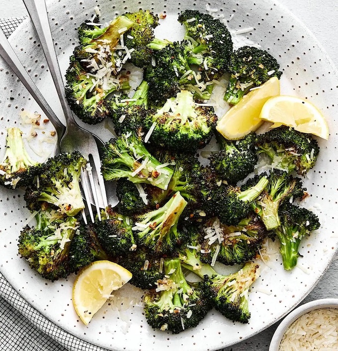 20+ Easy Broccoli Recipes 6 roasted broccoli with lemon and parmesan