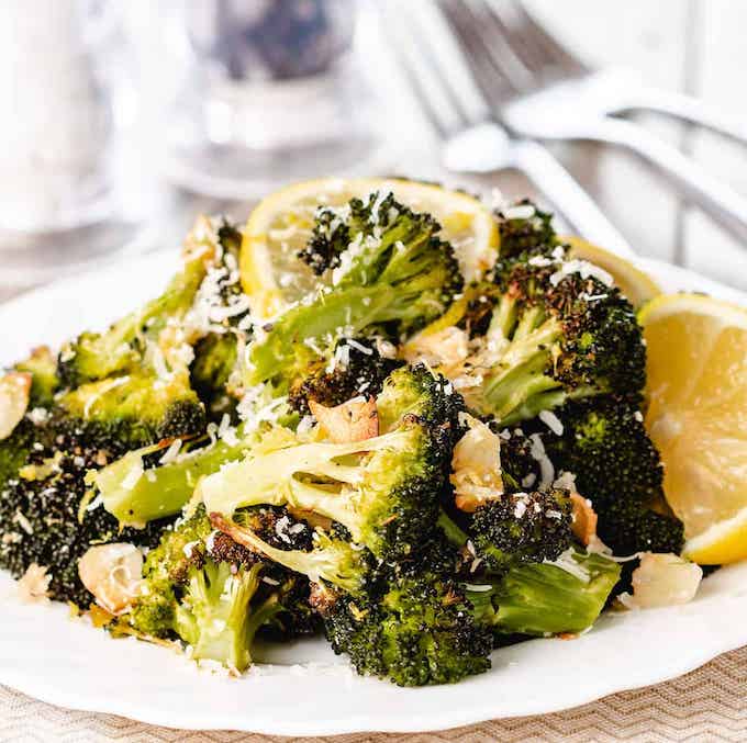 20+ Easy Broccoli Recipes 7 roasted fresh broccoli with garlic, parmesan and lemon