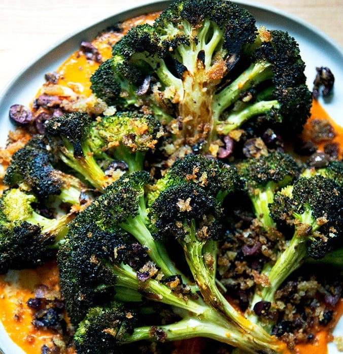 20+ Easy Broccoli Recipes 8 easy roasted broccoli steaks with tomato sauce
