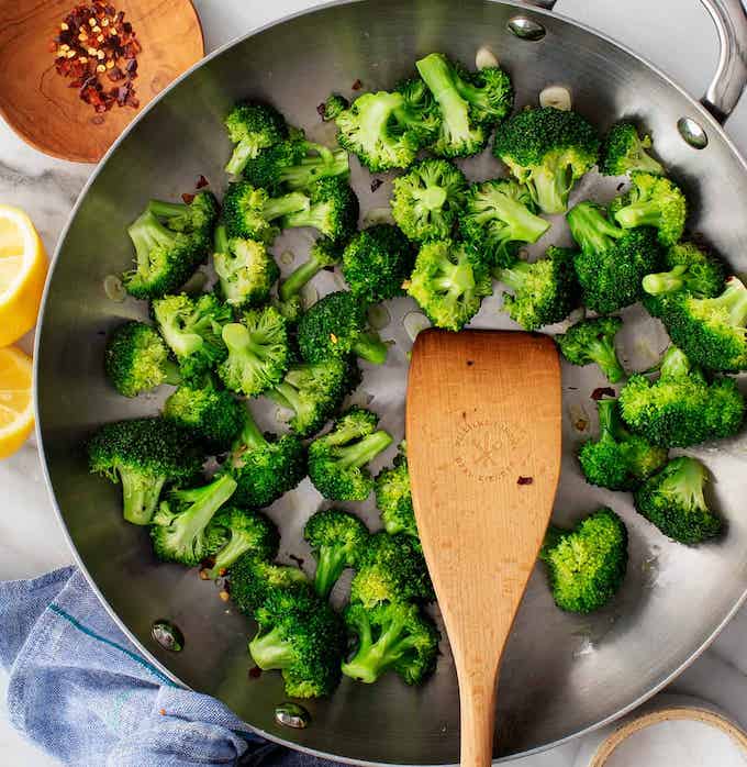 20+ Easy Broccoli Recipes 5 easy sauteed broccoli florets