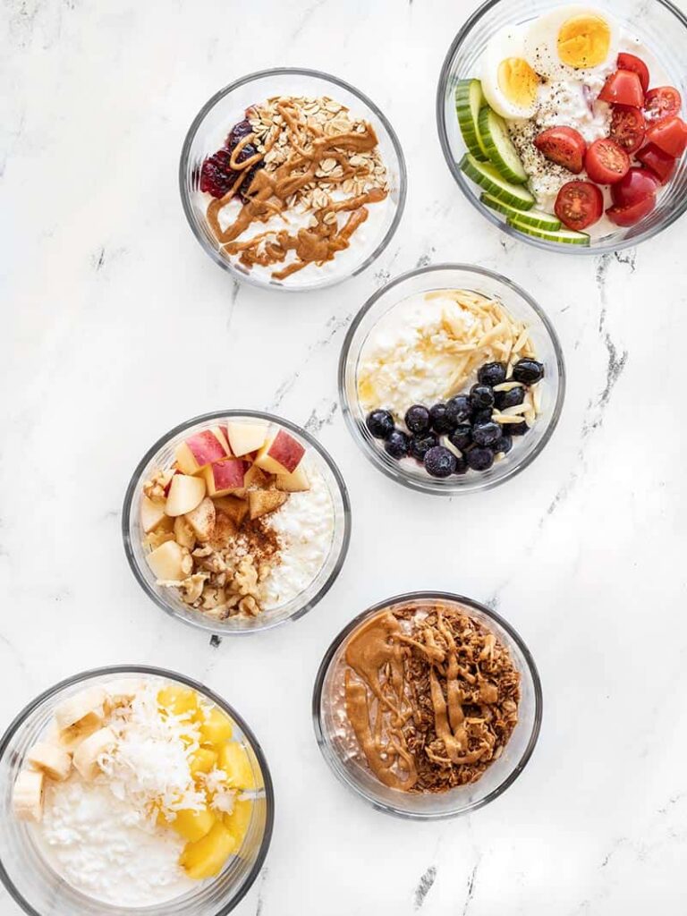 Cottage Cheese Protein Snacks 5 cottage cheese breakfast bowl