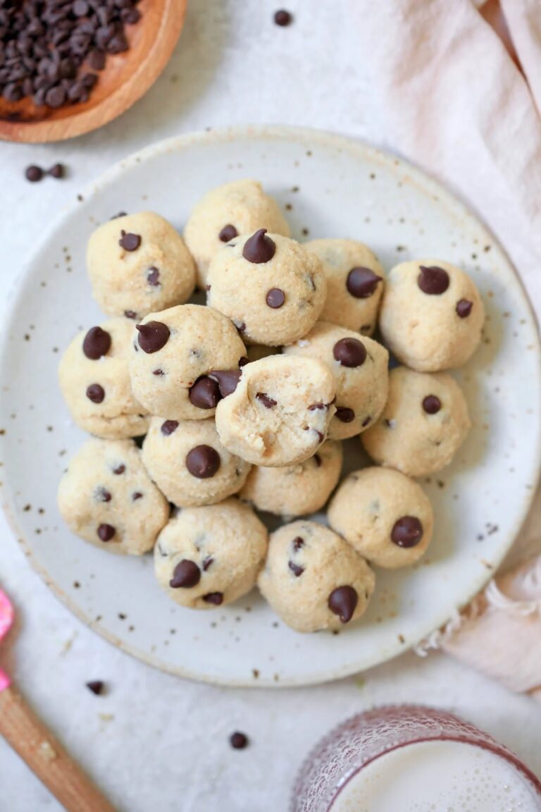 Cottage Cheese Protein Snacks 18 cottage cheese cookie dough bites
