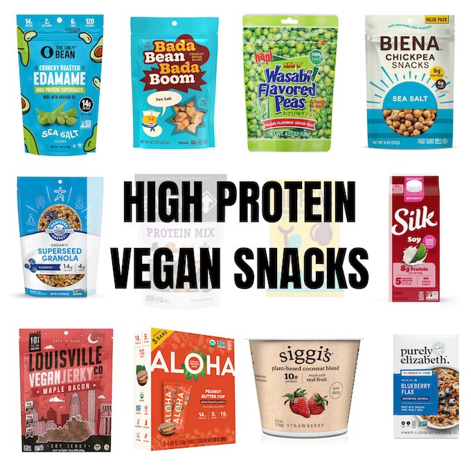 High Protein Vegan Snacks 1 high protein vegan snacks