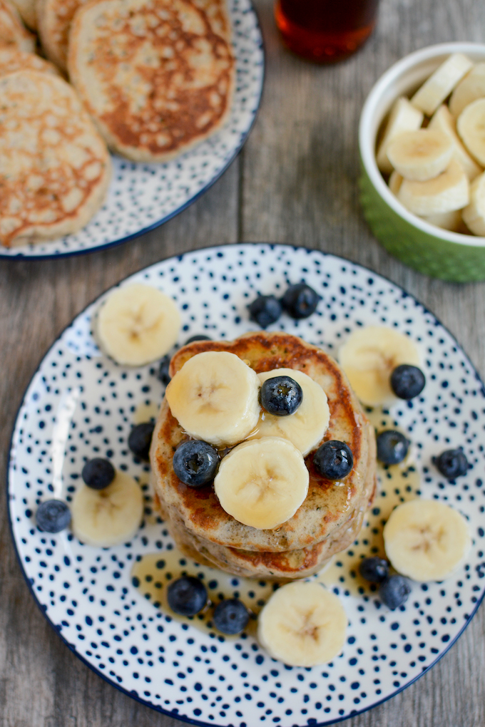 healthy banana pancake recipe