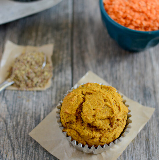 muffins de abóbora saudáveis